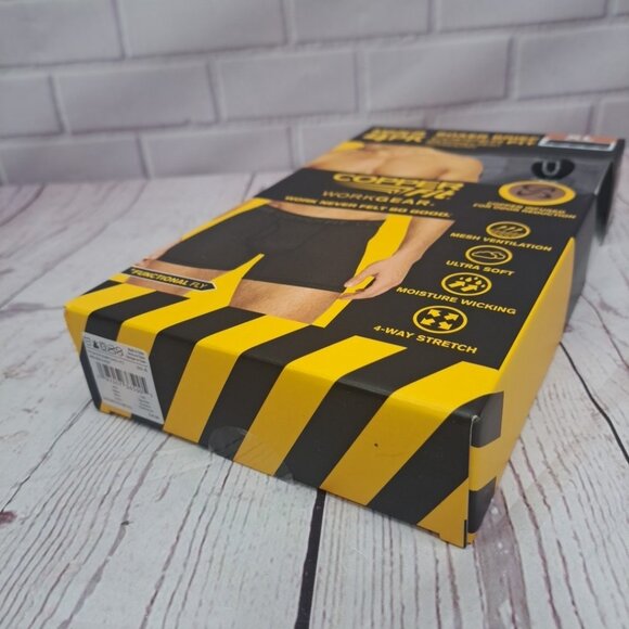 4PK Copper Fit Mens Performance Workgear Boxer Briefs XL 40-42 Copper Infused - Picture 7 of 7